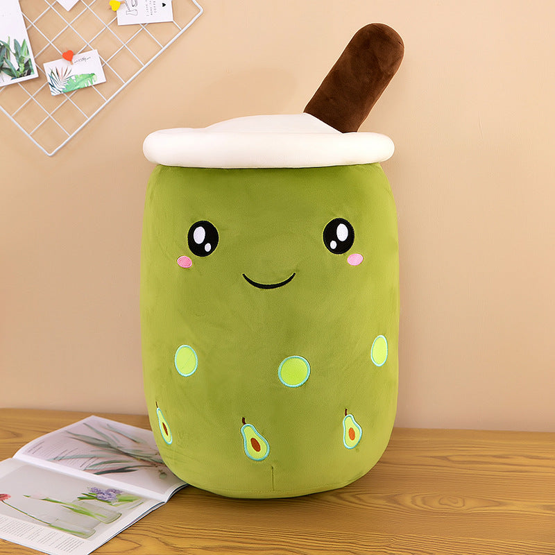Fruit Milk Tea Cup Boba Plush