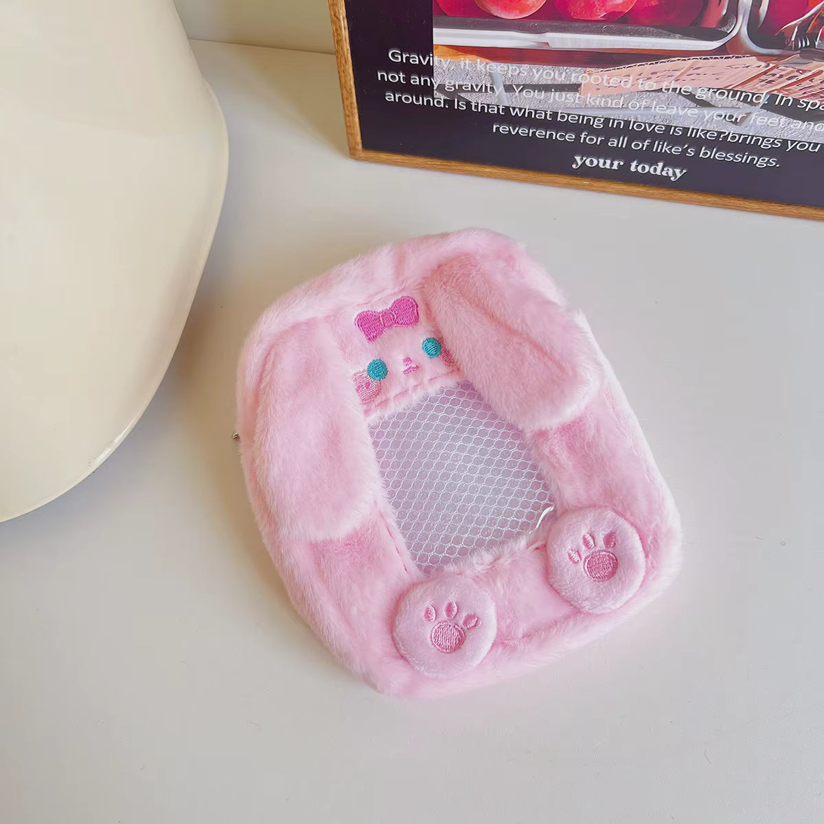 Custom Make Stuffed Animals Kawaii Card Holder Plush Tablet Cases Coin Purse