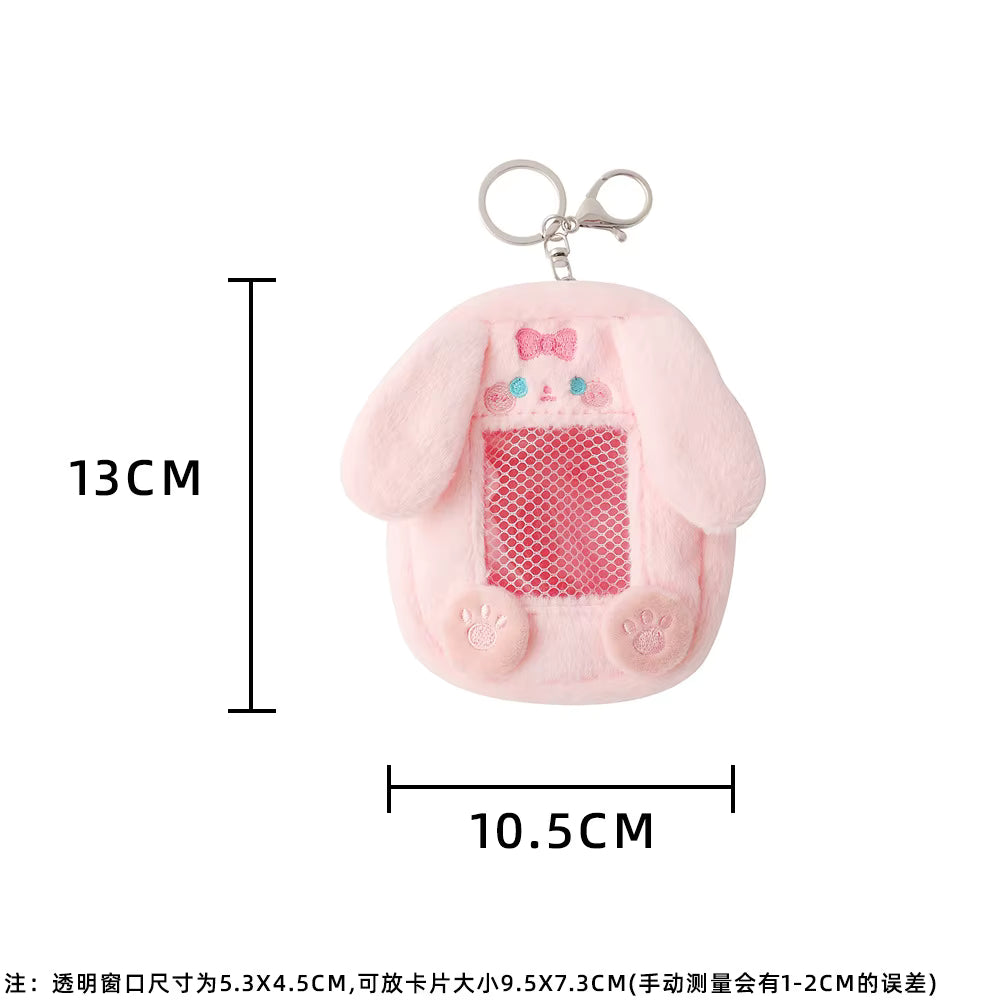 Custom Make Stuffed Animals Kawaii Card Holder Plush Tablet Cases Coin Purse