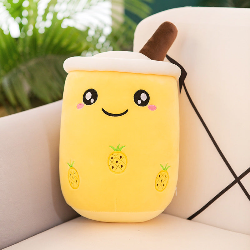 Fruit Milk Tea Cup Boba Plush