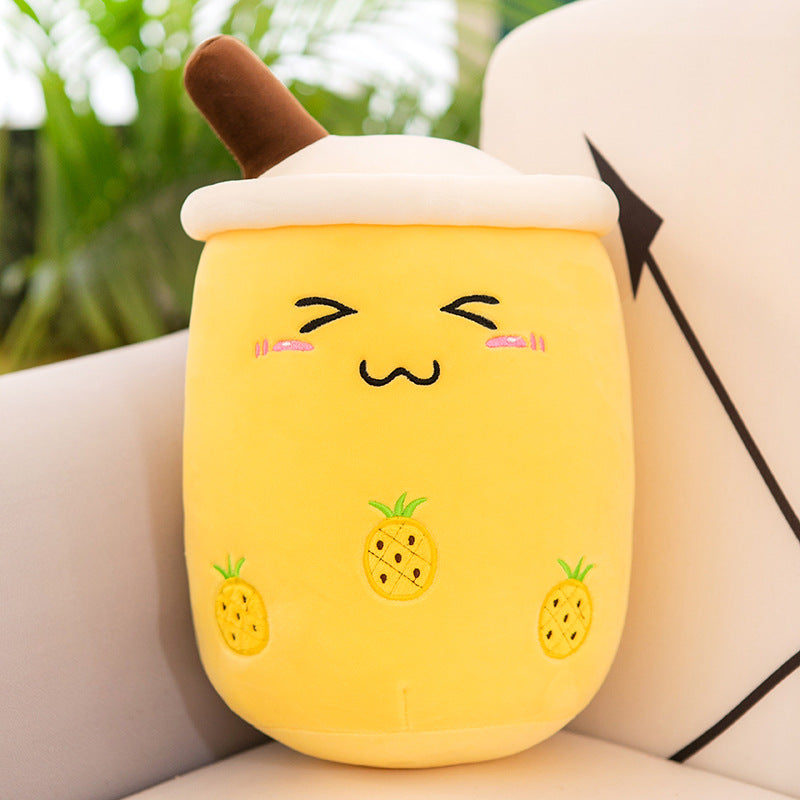 Fruit Milk Tea Cup Boba Plush