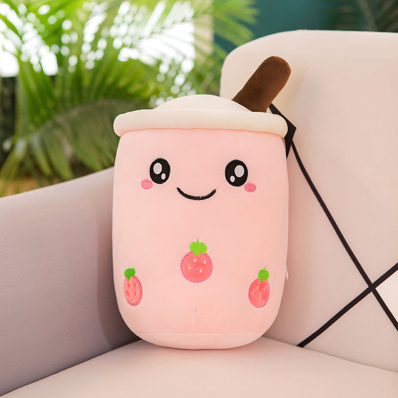 Fruit Milk Tea Cup Boba Plush