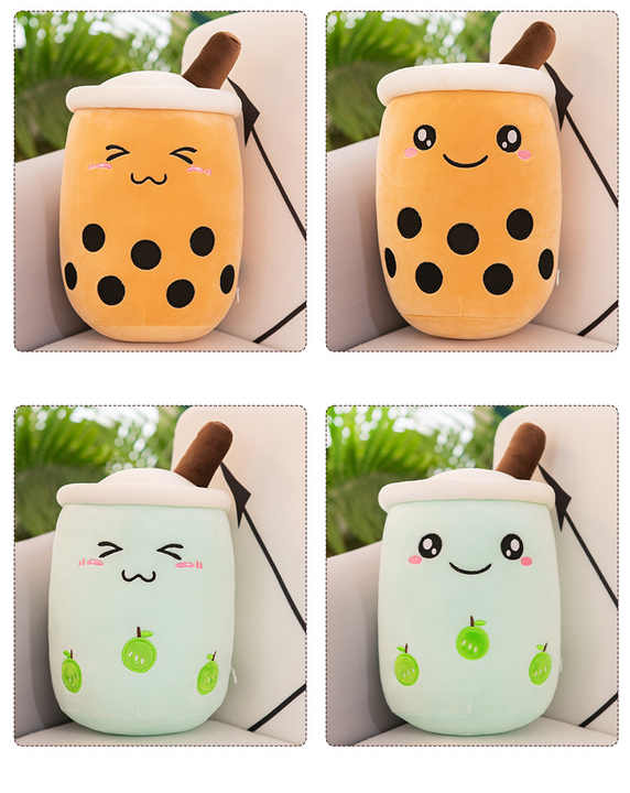 Fruit Milk Tea Cup Boba Plush