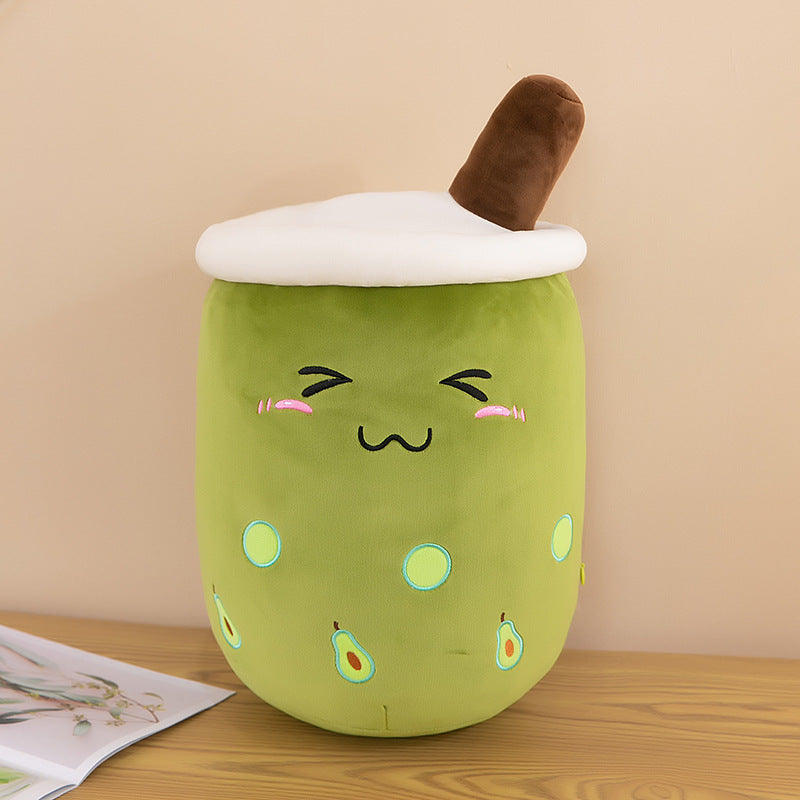 Fruit Milk Tea Cup Boba Plush