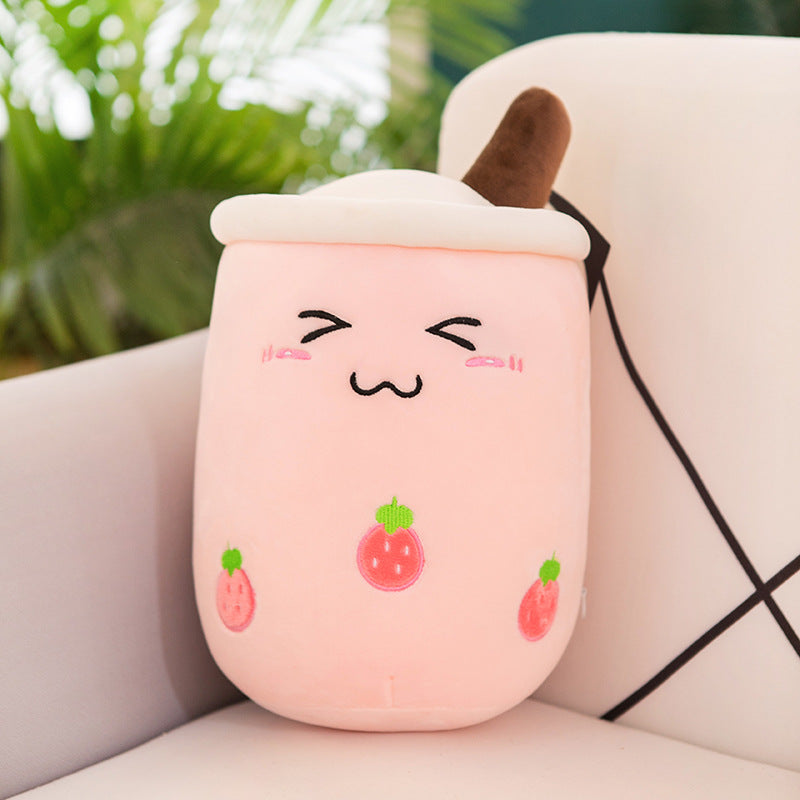 Fruit Milk Tea Cup Boba Plush