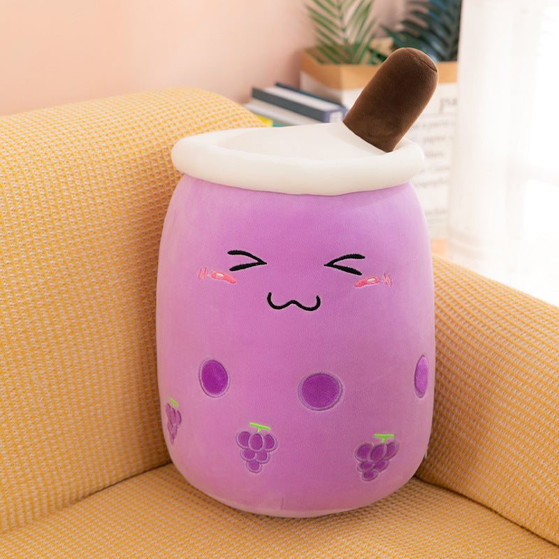 Fruit Milk Tea Cup Boba Plush