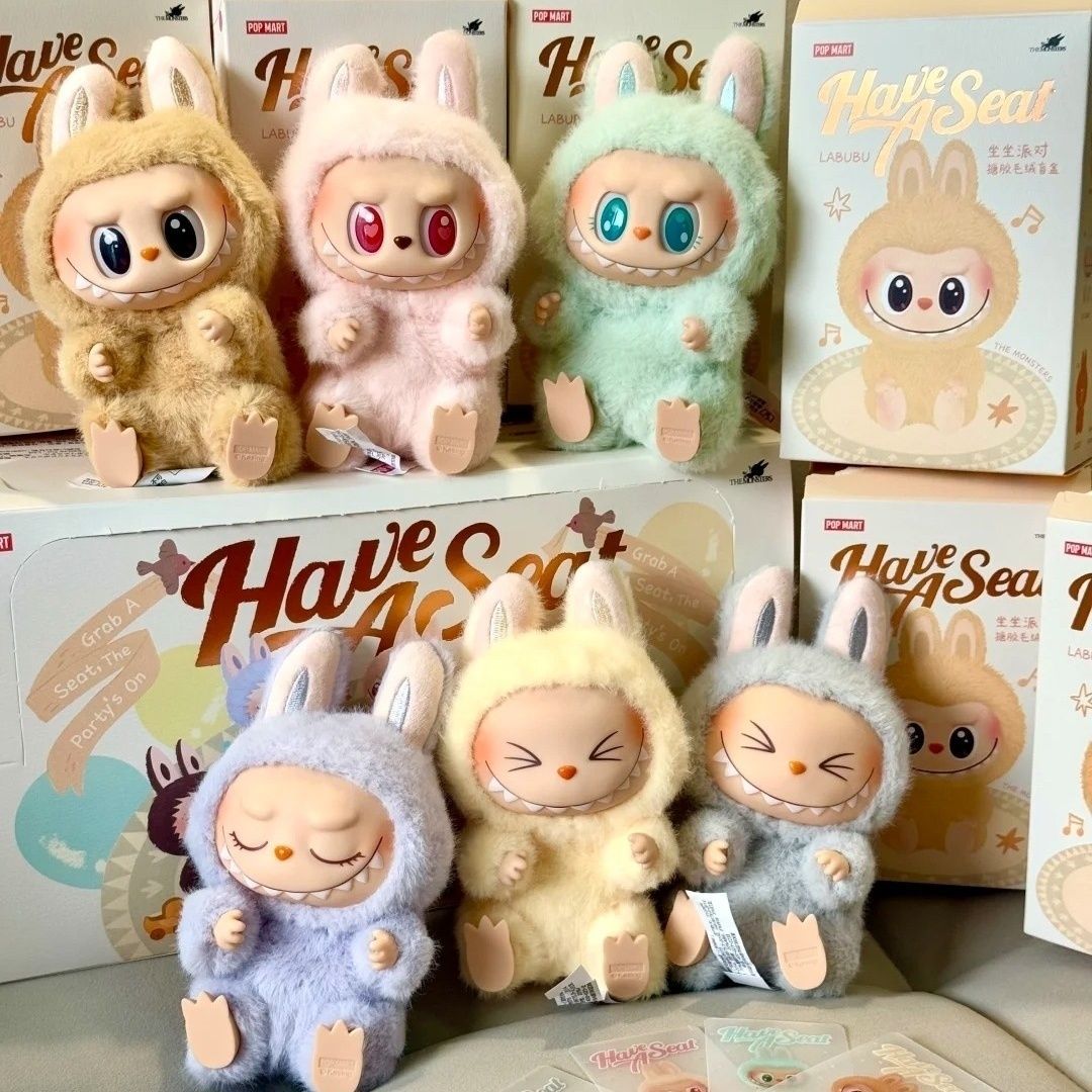 Have A Seat Labubu Dolls - Blind Box